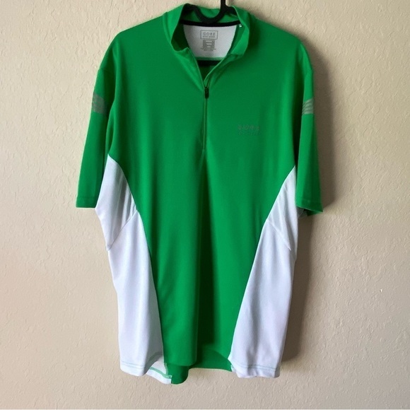Gore Bike Wear | Men's Green White Cycling Bicycle Jersey Size XL Outdoor - Picture 1 of 8